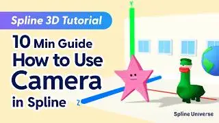 How to Use Cameras in Spline 3D | Beginner-Friendly Tutorial in 10 Minutes