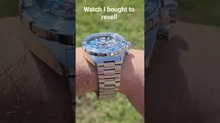 I bought this watch for $60 sold it for  $260 #watchflipper #quartz #wristwatch #entrepreneur #GT