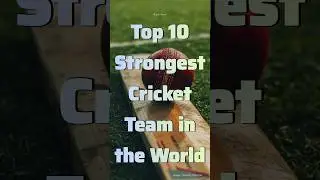 Top 10 Strongest Cricket Teams in the World 2025 | Latest ICC Rankings 🏏 #cricket