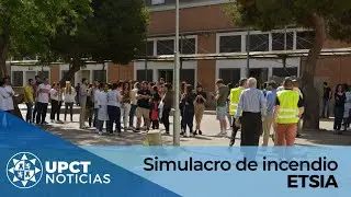 Simulacro de incendio - ETSIA 2019