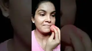 How to make glowing makeup base#usingmacfoundationytshorts#