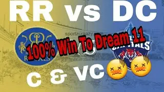 RR vs DC 100% win small league👍👍👍