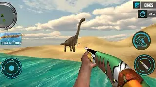 Real Dino Hunting Gun Games Android Gameplay #3