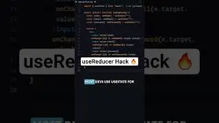 Stop Using Too Many useState Hooks in React 🚫 Use This Hack Instead  