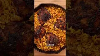 One Pot Blackened Chicken with Coconut Turmeric rice #chickenrecipes #onepotmeal