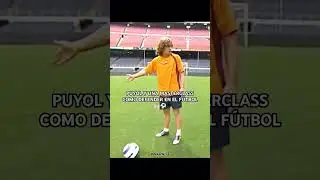 PUYOL Y UNA MASTERCLASS DE COMO DEFENDER EN EL F&Uacute;TBOL 🙌🏻⚽ #fcbarcelona #puyol #viralfutbol #laliga