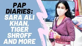 Sara ali Khan, Soha Ali Khan, Tiger Shroff and more spotted in the city | Pap Diaries | Filmfare