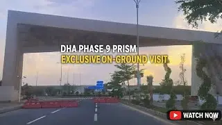 DHA Phase 9 Prism: Ground Visit | On-Ground Reality Check! 🚀 ​#DHALahore #Phase9Prism