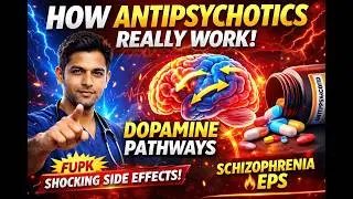 🥇 &ldquo;How Antipsychotics REALLY Work in the Brain | Dopamine Pathways & EPS Explained&rdquo;