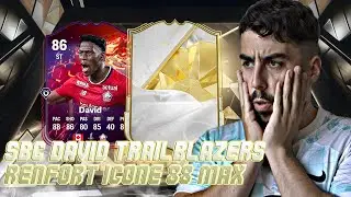 J'ouvre mon RENFORT ICONE 88 MAX ! SBC de DAVID TRAILBLAZERS ! A FAIRE ou a LAISSER ?