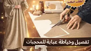 تفصيل و خياطة عباية للمحجبات قندورة شتوى