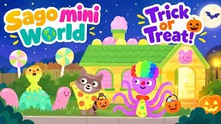 NEW!! Sago Mini World Friends - Trick or Treat 👻 Robot Party and More! 🎉