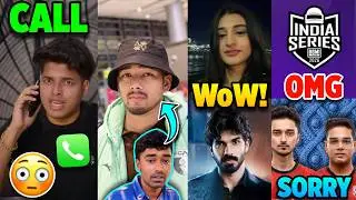 Phone Call REVEALED All?..🥶☎️ Disqualified from BGIS😳 Godlike Jonathan,Neyoo reply Scout,Payal,BGMI