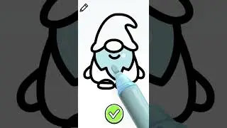 How to draw dwarf for kids || Bolalar uchun mitti qanday chizish mumkin #drawing