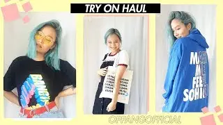 TRY ON KPOP HAUL WITH OPPANGOFFICIAL (BTS, EXO, WANNA ONE...)