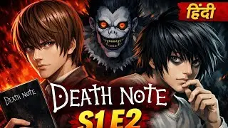 🔥 Death Note Season 1 Episode 2 &ndash; Full Explanation in Hindi 🔥