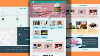 Responsive Website Design | HTML | CSS | JS - Bakery Website - part 3