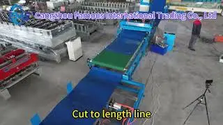 Cut to length machine
