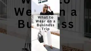 What to wear on a Business Trip | Formal Outfit Ideas for girls 👔💼 #fashion #shorts #short #viral