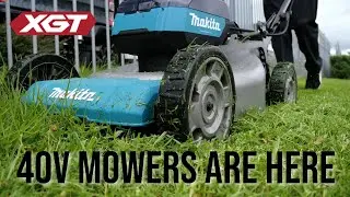 Makita 40v Lawnmower, Makita 40v Blade Left Circular Saw, And More Impact Drivers.