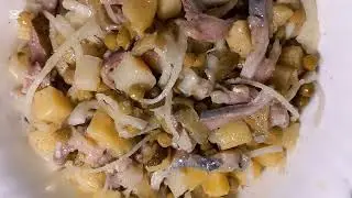 САЛАТ ИЗ ФИЛЕ СЕЛЬДИ!!!