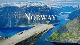 Norway 4K - Scenic Coastal Route Travel Film with Calming Music | PART 2