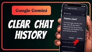 How To Delete Chats In Google Gemini