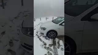 Golf in snow