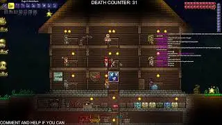 🟥 PLAYING TERRARIA MEDIUMCORE + MASTER 🟥 !HELP !COMMENT !DEATHS🟥