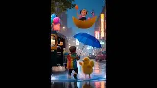 &ldquo;Monsoon Dance Party 🌧️🐥👶 | Ultra Crazy Cartoon Rain