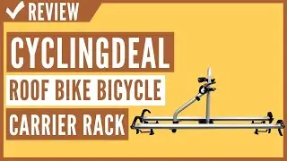 CyclingDeal Alloy Car Roof Bike Bicycle Carrier Rack for 2 Bikes Review