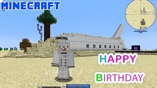 Minecraft CỔ M&Aacute;Y THỜI GIAN Du H&agrave;nh Xuy&ecirc;n Kh&ocirc;ng Trở Về Tuổi Thơ - HAPPY BIRTHDAY TO YOU