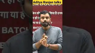 Live batch v/s Recorded batch  ||Aditya Ranjan sir #adityaranjantalks #ssccgl2023 #ssc