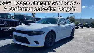 2021 Dodge Charger Scat Pack - The Best Value 4-Door Muscle Car