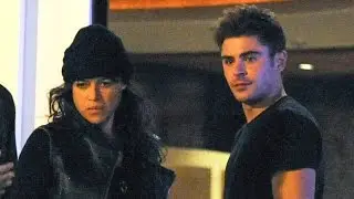 Zac Efron & Michelle Rodriguez Make Out in Ibiza Night Club