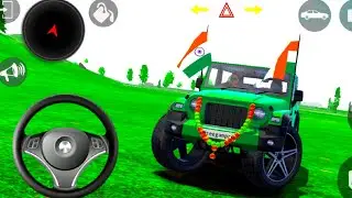 Modified Mahindra Thar Car Game Indian Android Car Game gadi Wala Game Viral Game video 