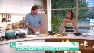 Cookery Questions - I Need A Quick Recipe For Satay Sauce | This Morning