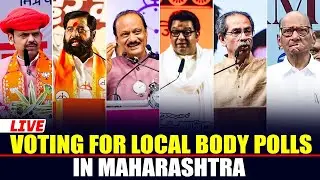 LIVE | Voting for Local body polls in Maharashtra | Mumbai | Nagpur | Pune | MVA | MNS | BJP | BMC