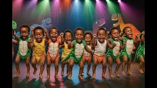 Dino Tunes Mega Dance 2025 🦖  Cute Baby Songs & Fun Kids Rhymes  Kids Dance Party  Dino Tunes