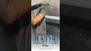 Happy World Batik Day 🎉🥳💐 #batik #batikday #batikparisprint #waxprint #batikprint #batikprinting