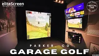 Custom Garage Golf Simulator Parker, CO