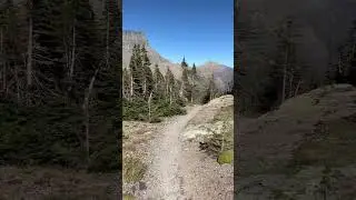 What a VIEW! OH WOW!!! Swiftcurrent Pass!! #shorts #views #glacier #hiking