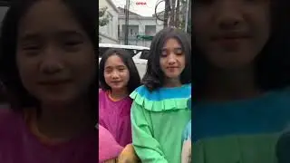 elin dan alya pengamen badut cilik yg paras nya cantik viral#fyp#berandayt #elin