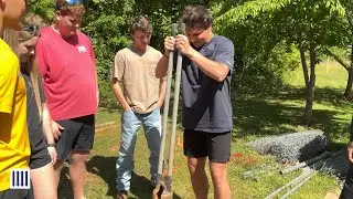 Security Fence Company and UNG Students Build For Habitat For Humanity