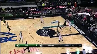 Kyle Anderson posts 17 points, 14 rebounds, 7 assists vs. the Bighorns, 2/26/2015