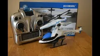 Koowheel Skyhawk 3.5ch IR RC Helicopter - Unboxing & Review