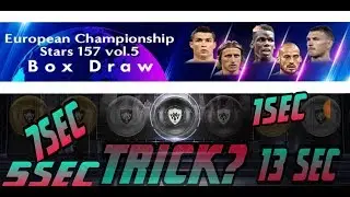 How to get black ball from European championship stars 157 box draws| trick|fully explained