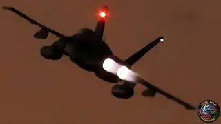 Classic Nostalgia! Canadian F-18 demo at 2025 Airshow London reminds of Top Gun Opening Scene