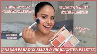 Bridal Trousseau Recommendation: Blush & Highlighter😍 PRAUSH PARADOX BLUSH & HIGHLIGHTER PALETTE⁉️