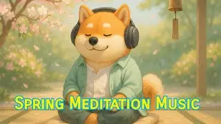 Lofi⛲ River Flow Lo-Fi | Spring Meditation Music for Calm & Focus | 🌊穏やかな春の瞑想ローファイ | 春の瞑想ローファイ#lofi
